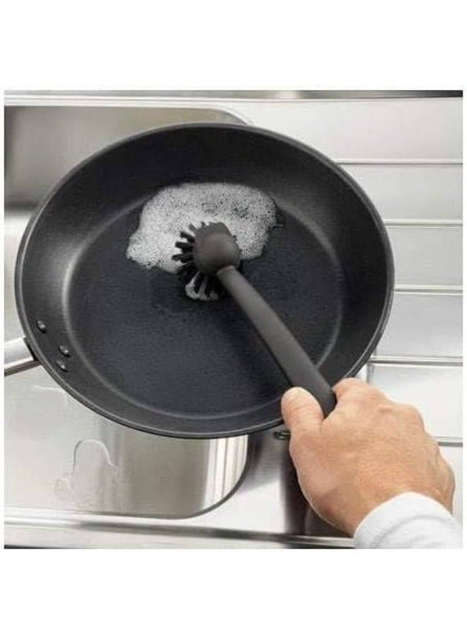 Dish Brush Dark Grey - Set of 3 - Image 1